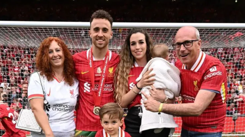 El gesto de Liverpool con la familia de Diogo Jota