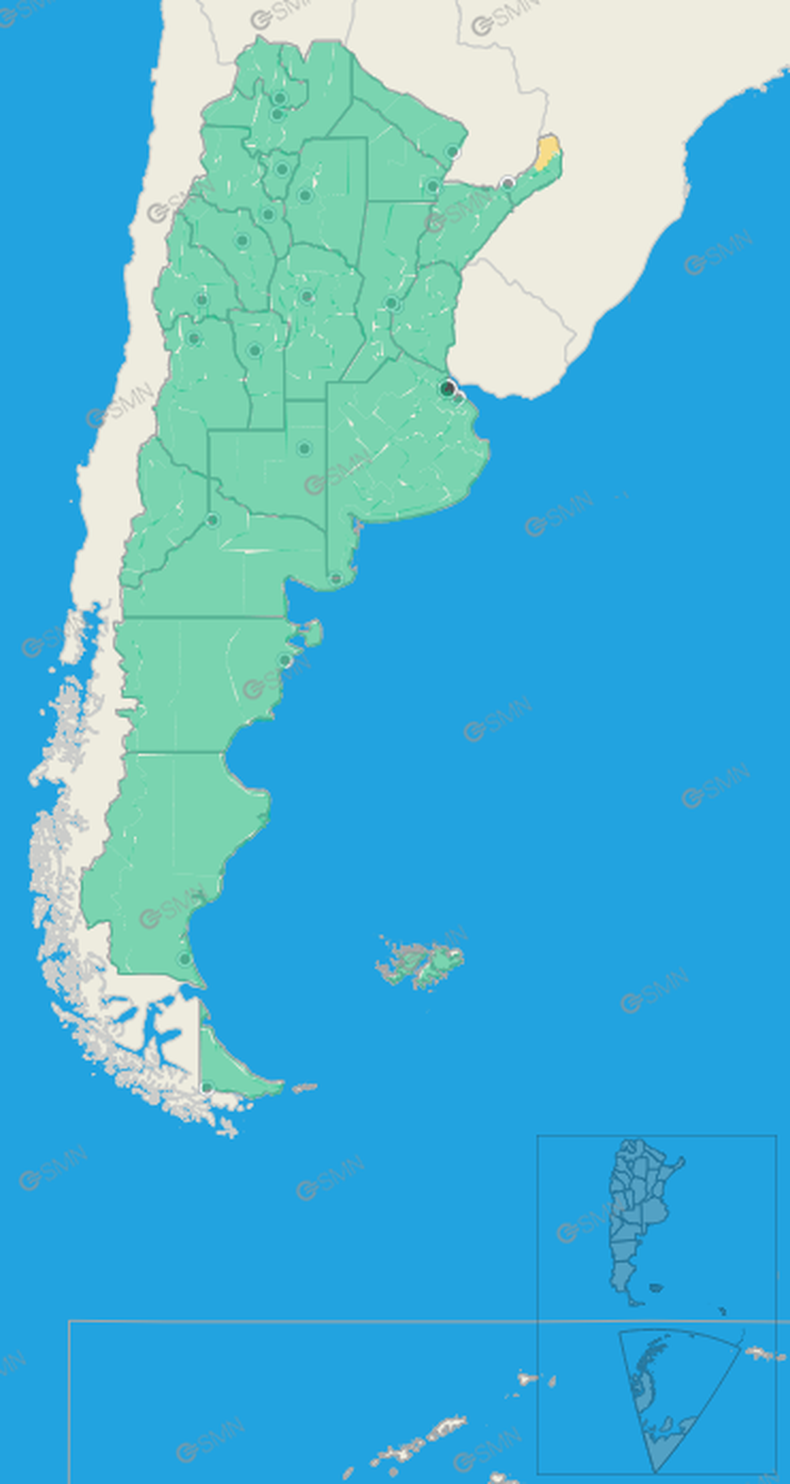 Una porción del norte de Misiones sufrirá una jornada de calor extremo este domingo.