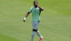 Breel Embolo, el autor del gol de penal de Suiza.