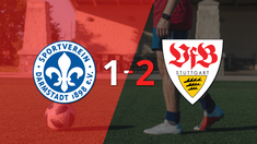 stuttgart saco el triunfo en casa de darmstadt 98