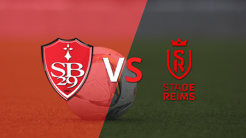 Stade Brestois no pudo en casa ante Stade de Reims y empataron 1-1