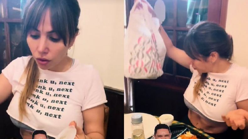 Romina Uhrig fue escrachada por sus compañeros en un restaurante