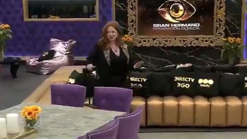 Andrea del Boca fue viral por llorar.