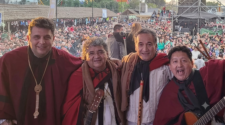 El barítono salteño se incorporó a Los Fronterizos en 2023.