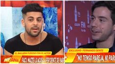Facundo Mazzei habló de la vida privada de Fer Dente y tuvo que salir a pedir disculpas: la respuesta del cantante Facundo Mazzei habló de la vida privada de Fer Dente y tuvo que salir a pedir disculpas: la respuesta del cantante