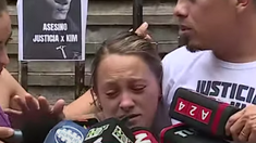 Florencia, mamá de Kim, declaró ante la fiscal Carmen Ibarra. Florencia, mamá de Kim, declaró ante la fiscal Carmen Ibarra.