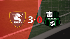tranquila victoria de salernitana por 3 a 0 frente a sassuolo