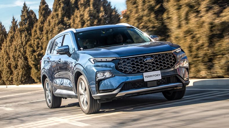 Ford Territory llega proveniente de China.