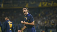 Cavani convirtió un golazo para el triunfo de Boca. Cavani convirtió un golazo para el triunfo de Boca.