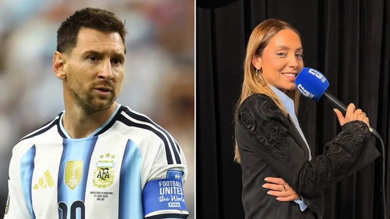 Messi y Sofi Martínez