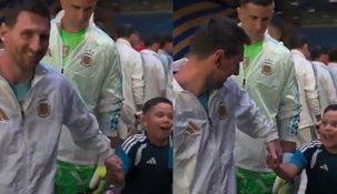 La tierna respuesta de Lionel Messi a un niño que le dijo Te amo.&nbsp;