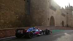 El argentino durante la última práctica en Bakú. El argentino durante la última práctica en Bakú.