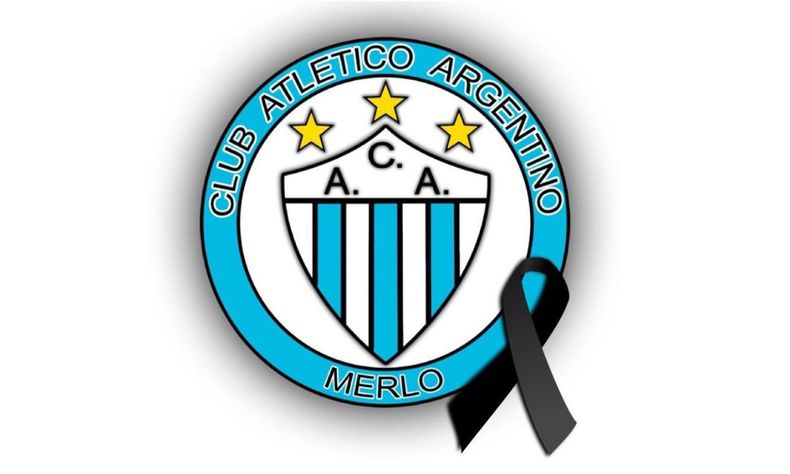 El club publicó un comunicado en sus redes y el escudo con el símbolo de luto.