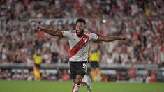 Borja, autor de los dos tantos riverplatenses. Borja, autor de los dos tantos riverplatenses.