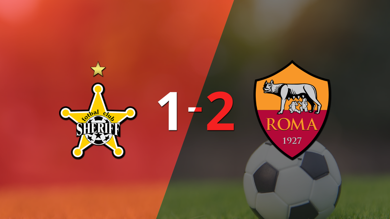 FC Sheriff cayó 2-1 en casa frente a Roma